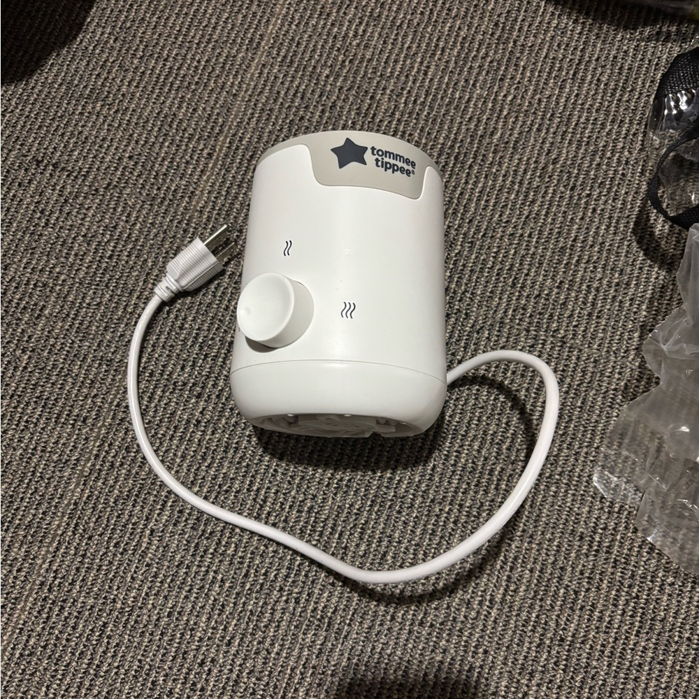 Tommee Tippee White Bottle Warmer